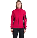 Dámská turistická mikina se zipem NORTHFINDER-DARLA-577cherryblack Růžová XS