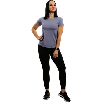 Dámské tričko Dámské běžecké triko s krátkým rukávem ANTA-SS Tee-862225108-2-SS22_Q2-Purple Fialová S