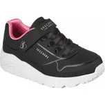 Dívčí rekreační obuv SKECHERS-Uno Lite K black/rose gold Černá 34