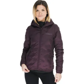 Dámská bunda FUNDANGO-ALSEA Hooded Down Jacket-398 - aubergine Fialová XS