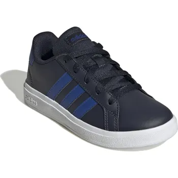 Dětská móda Chlapecká rekreační obuv ADIDAS-Grand Court 2.0 legend ink/team royal blue/cloud white Modrá 34