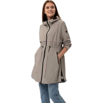 Dámský kabát Dámský kabát VOLCANO-GLORI-702-GREY Šedá XS