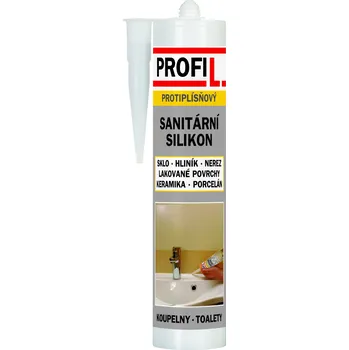 stavební silikon Profil sanitární silikon, čirý, 310 ml