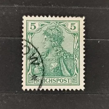 Sběratelství Známka Německo, Reich, Mi.55#, 5Pfg.