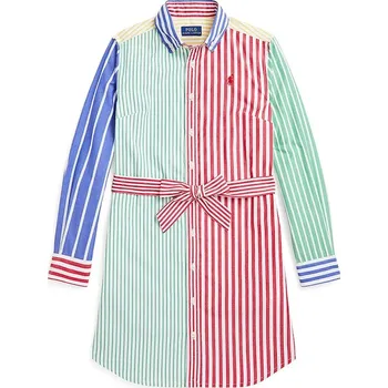 Dámské šaty Dětské bavlněné šaty Polo Ralph Lauren 313957447001 vícebarevná MLC, vel. 136-138