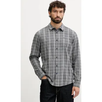 Pánská košile Bavlněná košile Pepe Jeans PM3090830 šedá 09A, vel. S