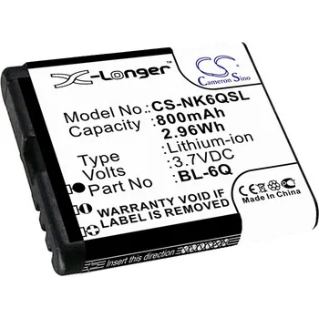 Baterie pro mobilní telefon Baterie Cameron Sino CS-NK6QSL pro Mobiado Classic 712ZAF - neoriginální