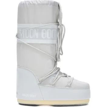 Dámská móda Dámské vysoké zimní boty MOON BOOT-ICON NYLON, 086 glacier grey Šedá 42/44