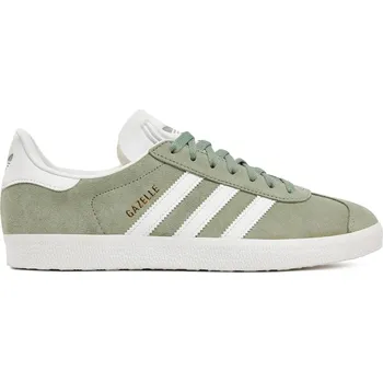 Pánské tenisky Pánská vycházková obuv ADIDAS ORIGINALS-Gazelle silver green/cloud white/gold metallic Zelená 42 2/3