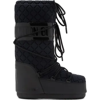 Dámská zimní obuv Dámské vysoké zimní boty MOON BOOT-MB ICON QUILT -N001 BLACK Černá 39/41