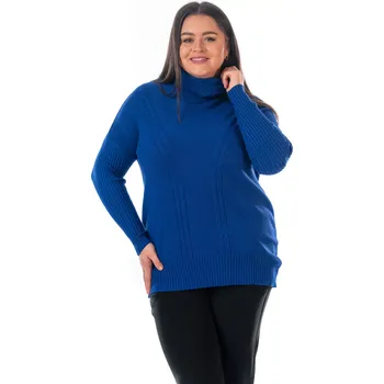 Dámský svetr Dámský svetřík LEONORA Královská modrá uni