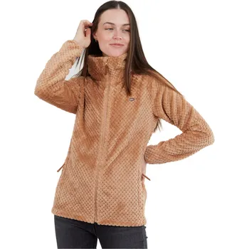 Dámská mikina Dámská turistická mikina se zipem FUNDANGO-Shiren Fleece Jacket-325-smoke rose Růžová M