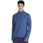 Pánské běžecké tričko s dlouhým rukávem 4F-LONGSLEEVE FNK-WSS25TFLOM327-32S-DENIM Modrá S