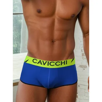 Boxerky Boxerky Pánské spodní prádlo Cavicchi CU013 00137 luxusní modrá pánské spodní prádlo Roberto Martinelli Velikost: M