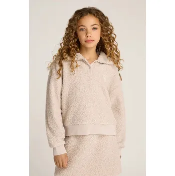 Chlapecké oblečení Dětská mikina Calvin Klein Jeans IG0IG02748.PPYA béžová 08X, vel. 152