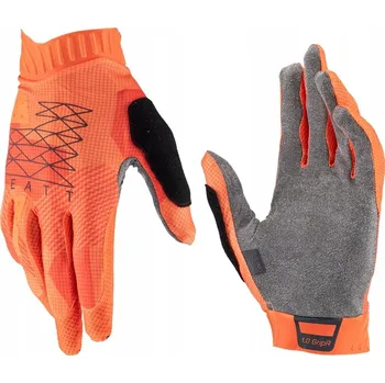 Cyklistické rukavice LEATT (NOVINKA 2023) CYKLISTICKÉ RUKAVICE MTB 1.0 GRIPR GLOVE FLAME ORANŽOVÁ