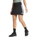 Dámská tréninková sukně ADIDAS-WE 3S SKORT BLACK/WHITE Černá XS