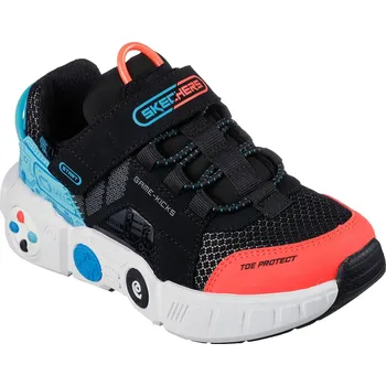 Pánská obuv Chlapecká rekreační obuv SKECHERS-Game Kicks Gametronix K black/multi Černá 30