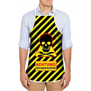 Kuchyňská zástěra Froster Zástěra pro chlapa DE verze