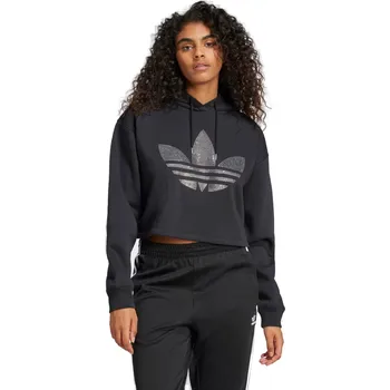Dámská mikina Dámská mikina s kapucí ADIDAS ORIGINALS-BLING HOODIE-Black Černá L