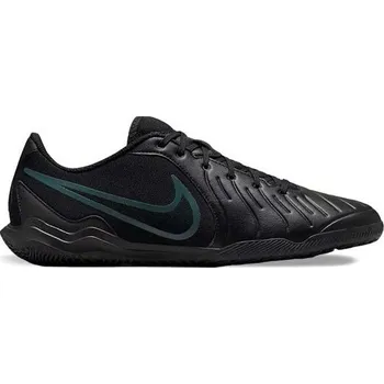 Kopačky Pánské fotbalové kopačky halové NIKE-Tiempo Legend 10 Club M IC black/deep jungle/black Černá 43