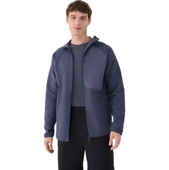 Pánská mikina Pánská mikina se zipem 4F-SWEATSHIRT-WSS25TSWSM1751-22S-ANTHRACITE Šedá S