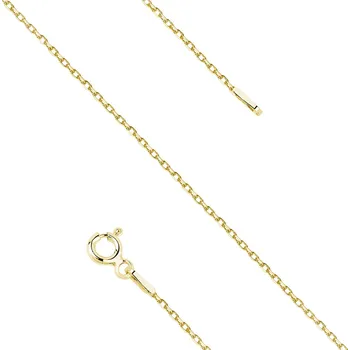 Řetízek Olivie Stříbrný pozlacený 55cm řetízek ANKER 7045 Ag 925; ≤1,3 g.