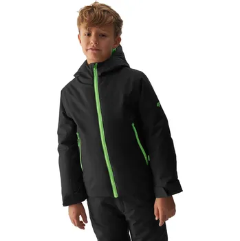Chlapecká lyžařská bunda 4F JUNIOR-TECHNICAL JACKET-JAW23TTJAM297-21S-BLACK Černá 164