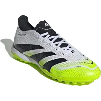 Turfy Pánské fotbalové kopačky turfy ADIDAS-Predator League M TF cloud white/core black/lucid lemon Bílá 46 2/3