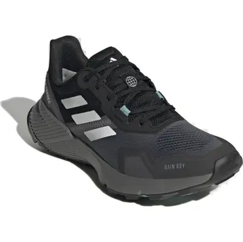 Dámská sportovní obuv Dámská běžecká trailová obuv ADIDAS-Terrex Soulstride Rain.RDY core black/crystal white/mint ton Černá 36 2/3