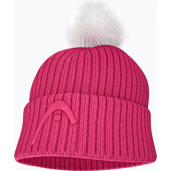 Pokrývka hlavy Dámská zimní čepice HEAD Julia Beanie dark pink