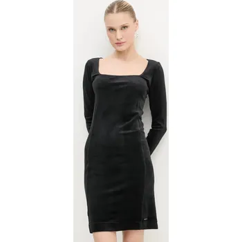 Dámské šaty Velurové šaty G-Star D25040.D422 černá 99X, vel. S