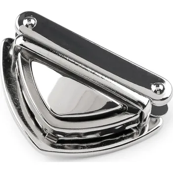 Kabelka Sada zapínání na kabelku - 42 x 27 mm, nikl