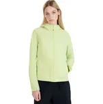 Dámská turistická bunda 4F-SOFTSHELL JACKET F320-45S-CANARY GREEN Zelená M