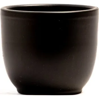 Květináč Keramický obal Basic 7 cm, černá