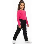 Zaplené softshellové kalhoty HK5205 Velikost: 104, Barva: Tmavě šedá