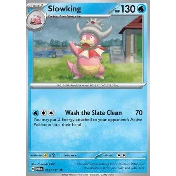 Karetní hra Pokémon PRE 019/131 Slowking - Prismatic Evolutions Stav: Near Mint, Verze: MASTER BALL REVERSE HOLO