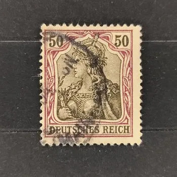 Sběratelství Známka Německo, Reich, Mi.76#, 50Pfg.