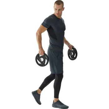 Pánské kraťasy Pánské tréninkové kraťasy 4F-SHORTS FNK M0911-22M-ANTHRACITE MELANGE Šedá XXL