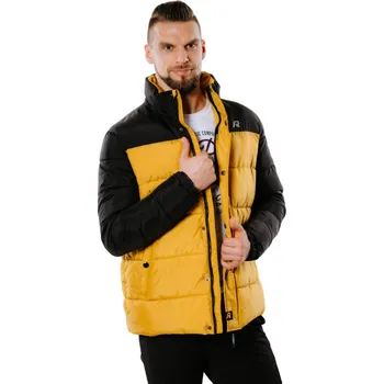 Dívčí bunda Pánská bunda AUTHORITY-CJ_BOMBER_camel Žlutá XL