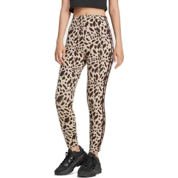 Dámské legíny Dámské legíny ADIDAS-W ANML 3S LEG-IX3722-Black Černá L