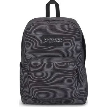 Sportovní batoh Batoh JANSPORT-SuperBreak Plus Screen Waves Černá 26 L