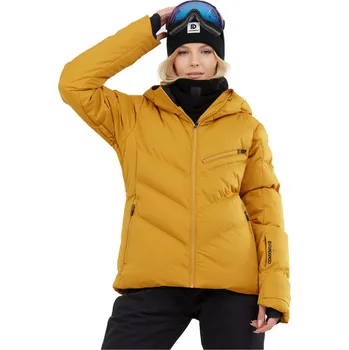 Dámská lyžařská bunda FUNDANGO-Elyra Padded Jacket-240-mustard Žlutá S