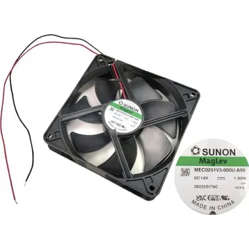 PC ventilátor Sunon Ventilátor: DC; axiální; 12VDC; 120x120x25mm; 127,4m3/h; 34dBA MEC0251V3-000U-A99