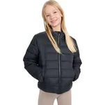 Dívčí bunda 4F JUNIOR-DOWN JACKET-JWSS25TDJAF515-20S-BLACK Černá 128