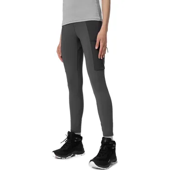 Příslušenství pro turistickou hůl Dámské turistické legíny 4F-TROUSERS FNK F112-23S-DARK GREY Šedá S