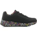Dívčí rekreační obuv SKECHERS-Uno Lite Lovely Luv black Černá 34