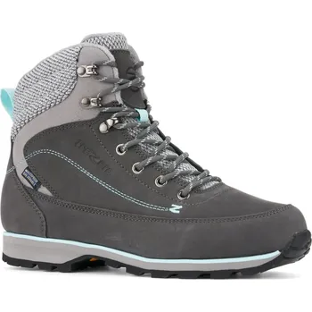 Dámská treková obuv Dámské vysoké zimní boty TREZETA-Velvet Ws Wp, Grey/Aquamarine Šedá 40,5