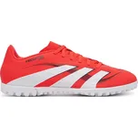 Pánské fotbalové kopačky turfy ADIDAS-Predator Club M TF lucid red/cloud white/core black Červená 41 1/3