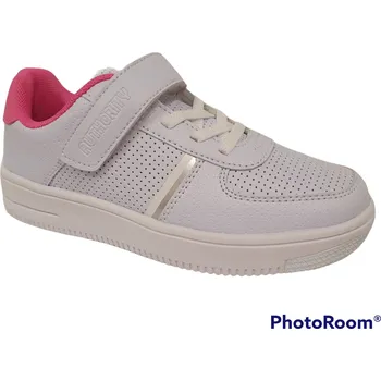 Dámská tenisová obuv Dětská rekreační obuv AUTHORITY KIDS-Aysia white/reflex pink/silver Bílá 29